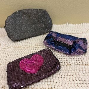 Blingy Cosmetic Bags (Set of 3)